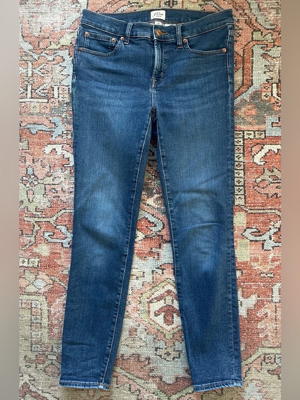 J. Crew Dark Blue Skinny Jeans
